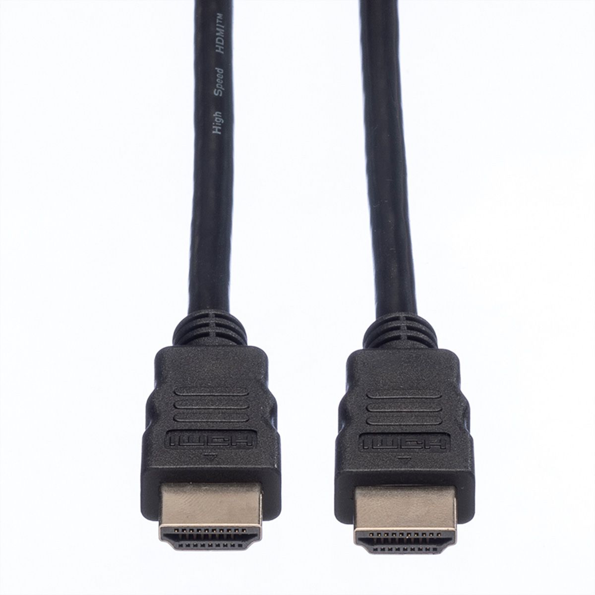 ROLINE HDMI High Speed Cable + Ethernet, M/M, black, 3 m