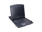 VALUE 19" LCD KVM Console, 48 cm (19") TFT, VGA, USB, UK-Layout