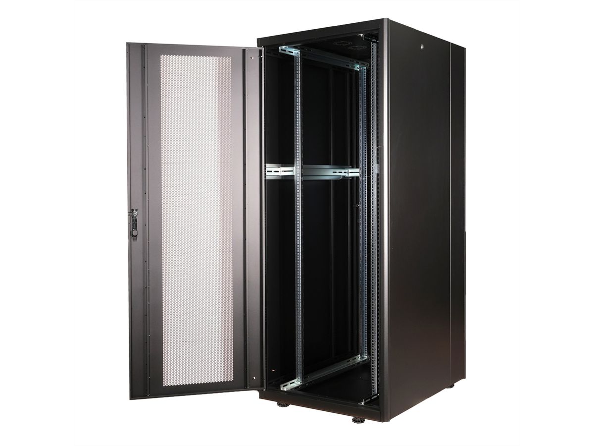 ROLINE 19-inch Server Cabinet Basic 42 U, 800x1000 WxD perforated black