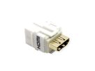 BACHMANN HDMI 2.0 Keystone module bus/contactdoos wit