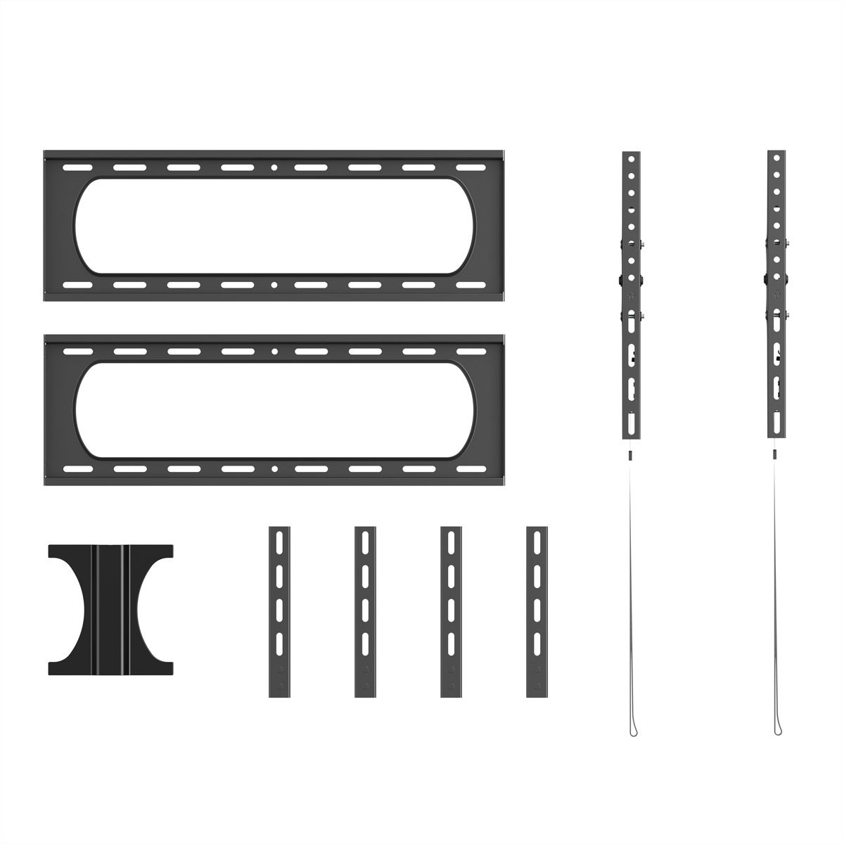 VALUE Heavy-Duty TV Wall Mount, <125 kg, <355,6 cm (140"), VESA 1200x800, tiltable