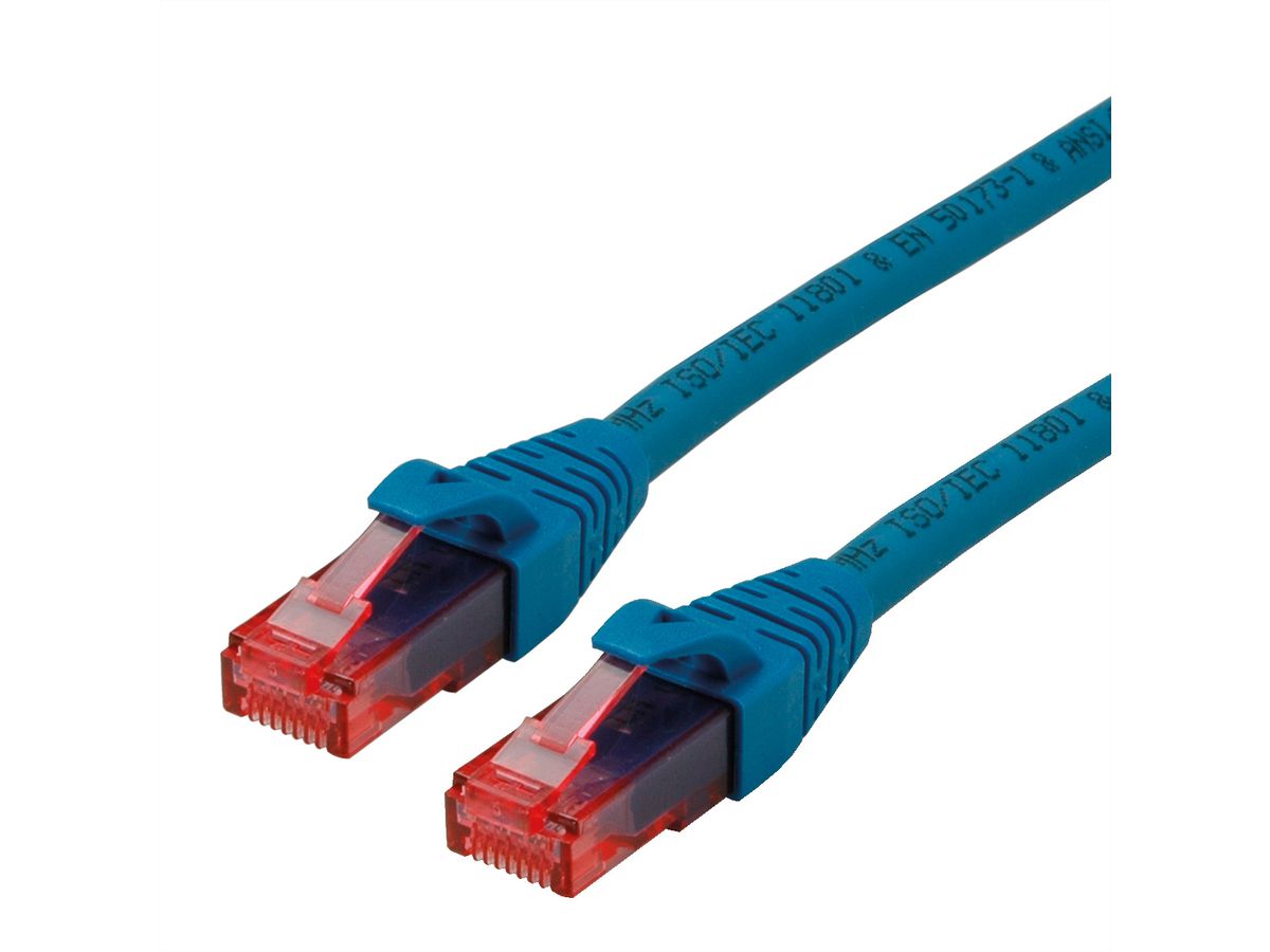 ROLINE UTP Cable Cat.6 Component Level, LSOH, blue, 3 m