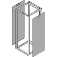 SCHROFF Novastar zijpaneel voor Slim-Line, RAL 7021, 43 U 500D