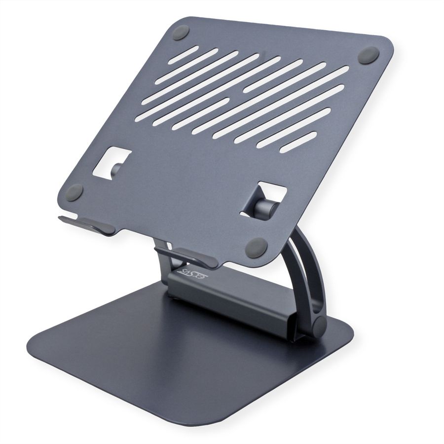 EXSYS EX-1224HM Laptop-Stand with removable 7-in-1 USB-C docking station, for Laptop, Notebook, MacBook & Tablet