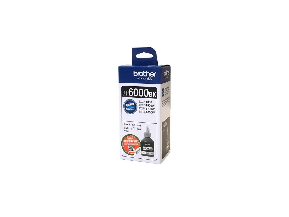 Brother BT6000BK inktcartridge 1 stuk(s) Origineel Zwart