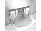 SCHROFF Aisle Containment Sliding Door, Automatic, 1200W, RAL 7021
