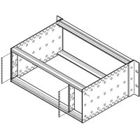 SCHROFF EMC shielding material backplane - TRAEGERL. F BPL 3HE SNCF