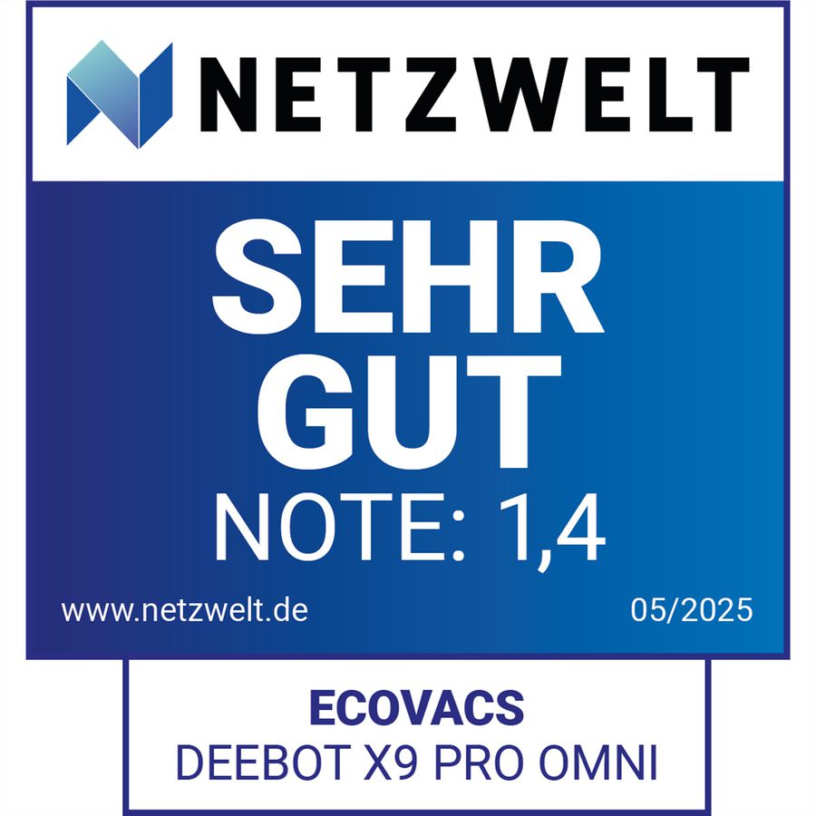 Ecovacs DEEBOT X9 PRO OMNI EU, black