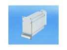 SCHROFF insteekmodule met frame PRO-set, afgeschermd, gladde afdekking, 1 connector, 3 HE, 12 HE, 167 mm