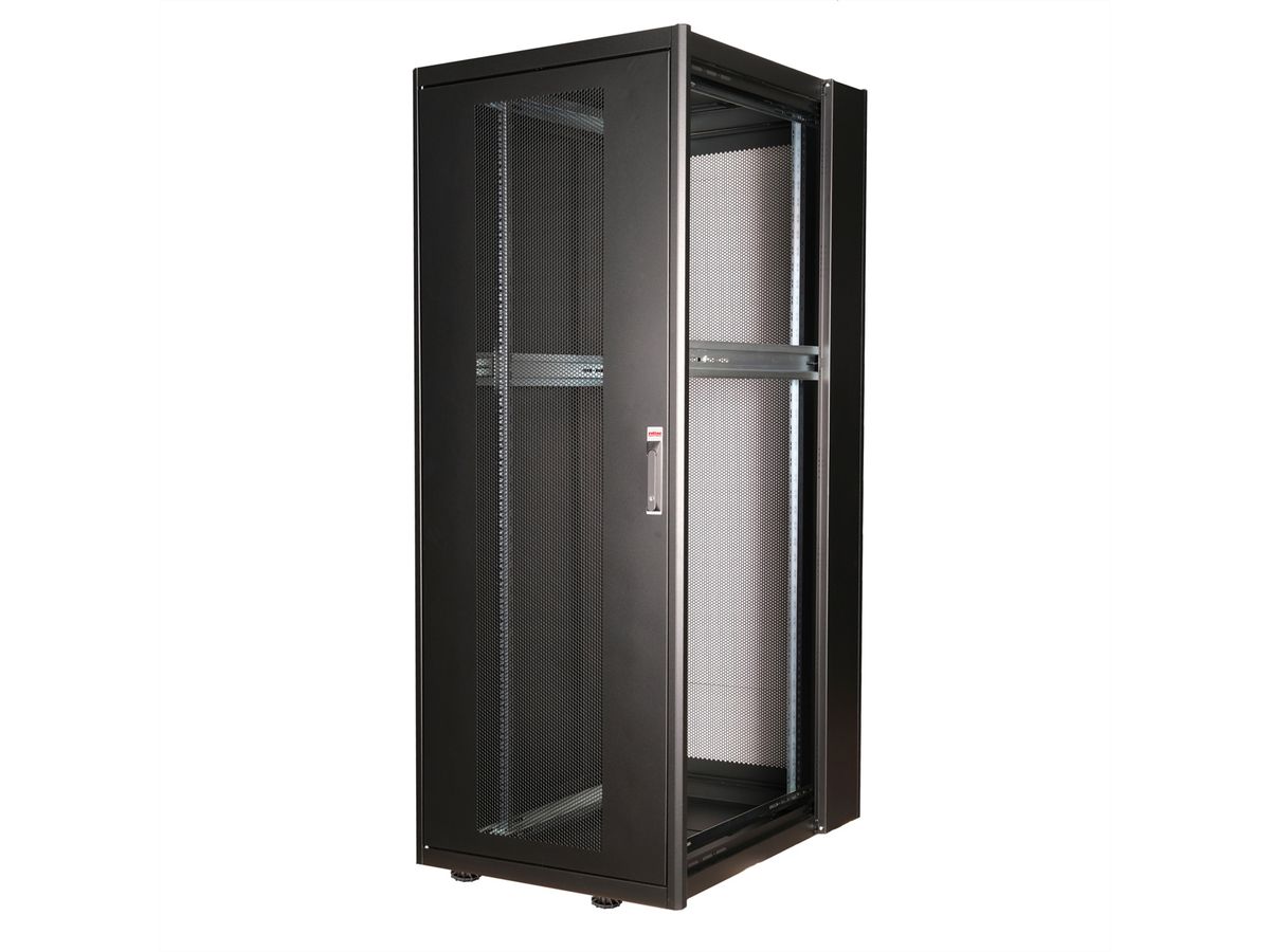 ROLINE 19-inch Server Cabinet Basic 42 U, 800x1000 WxD perforated black