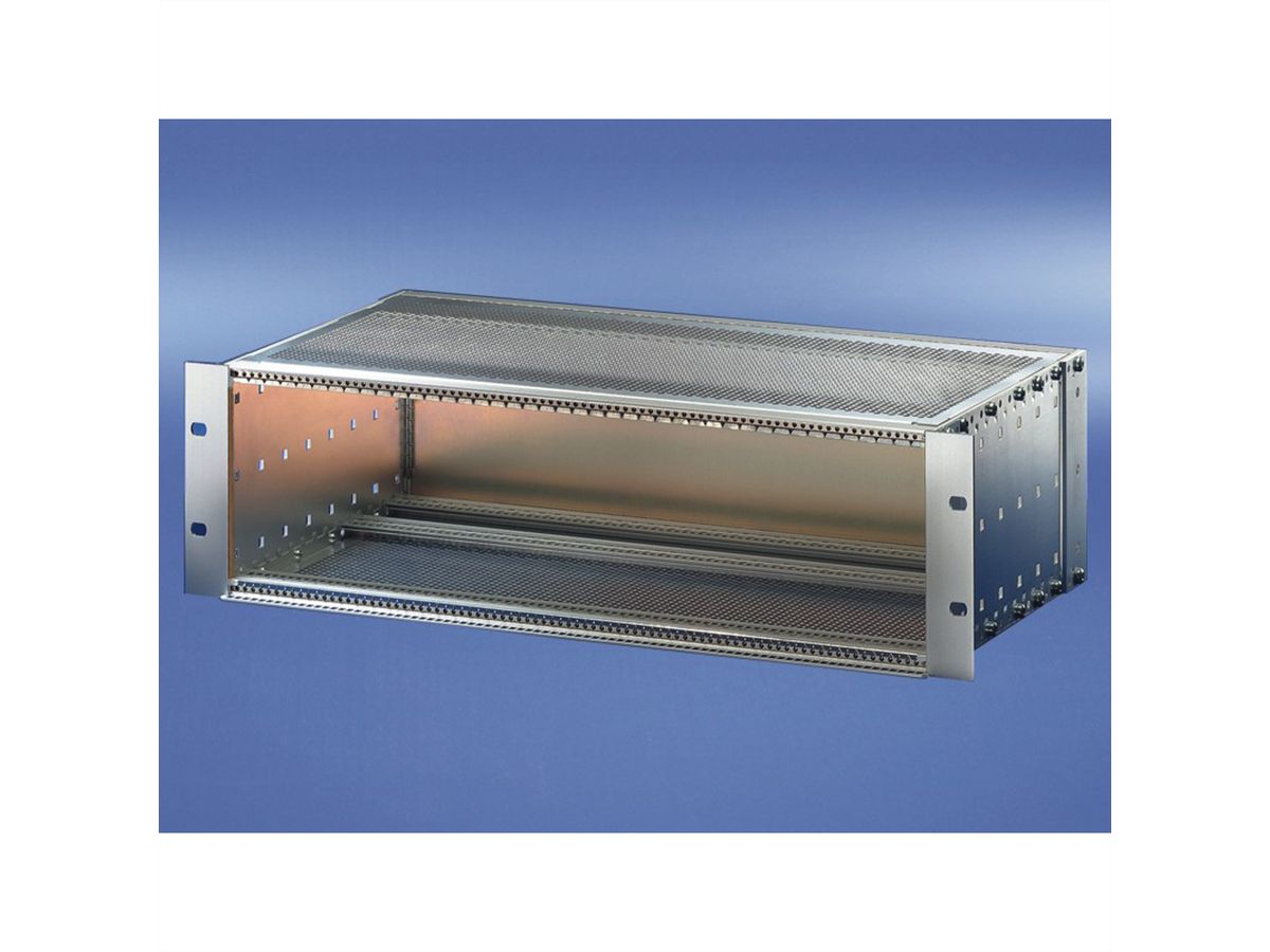SCHROFF EuropacPRO 19" Subrack Kit for Backplane, Shielded, CompactPCI, 6 U, 235 mm
