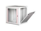 ROLINE 19-inch wandbehuizing Basic Plus 12U, 600x600 BxT grijs