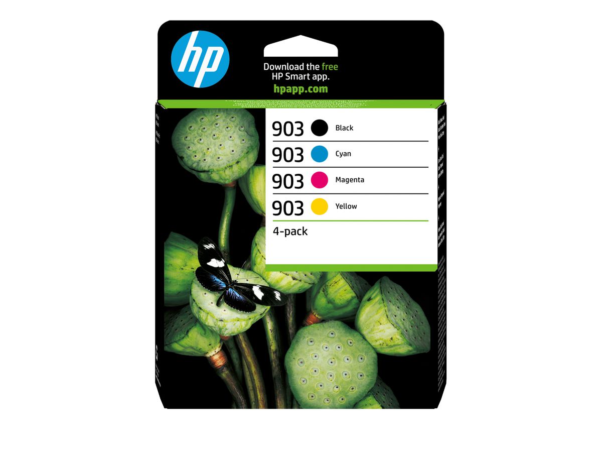 HP 903 Original Black, Cyan, Magenta, Yellow 4 pc(s)