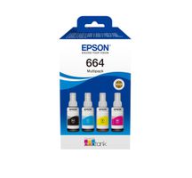 Epson C13T66464A inktcartridge 4 stuk(s) Compatibel Zwart, Cyaan, Magenta, Geel