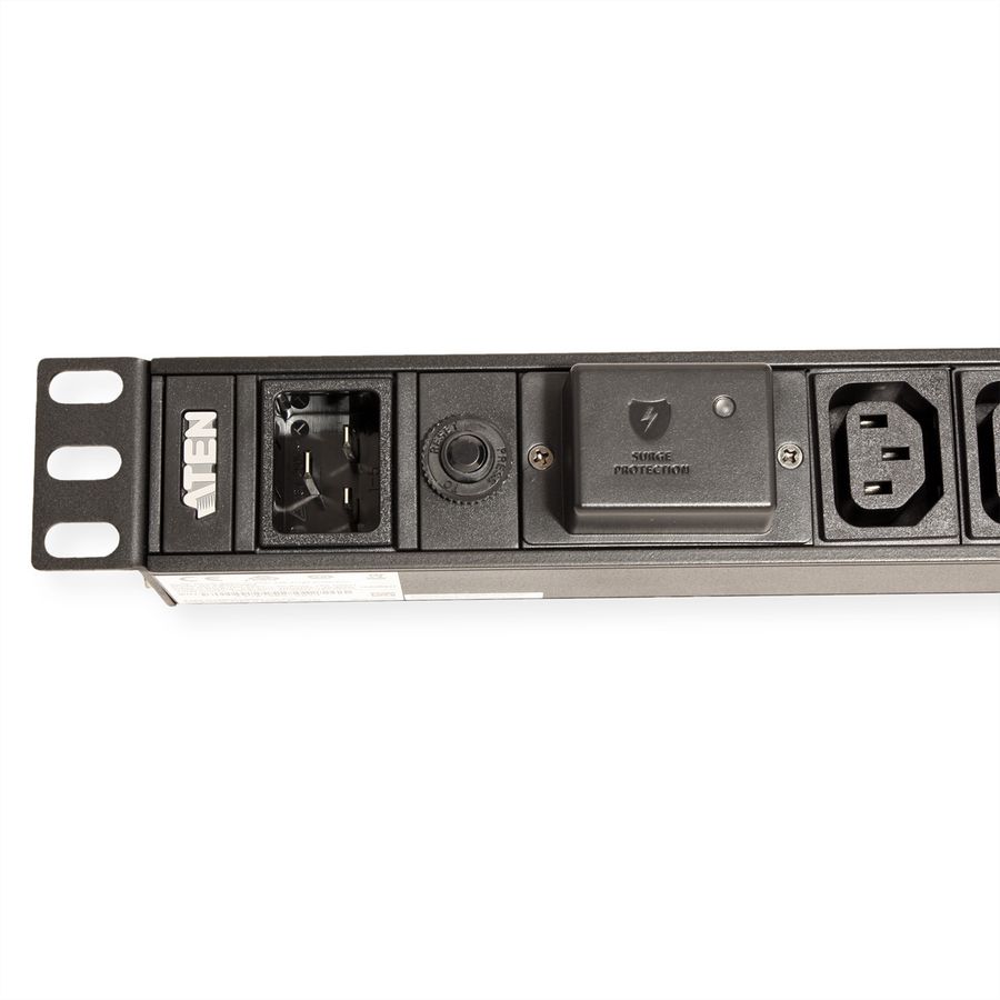 ATEN PE0210SG 1HE 16A Basic PDU 10-Poorts