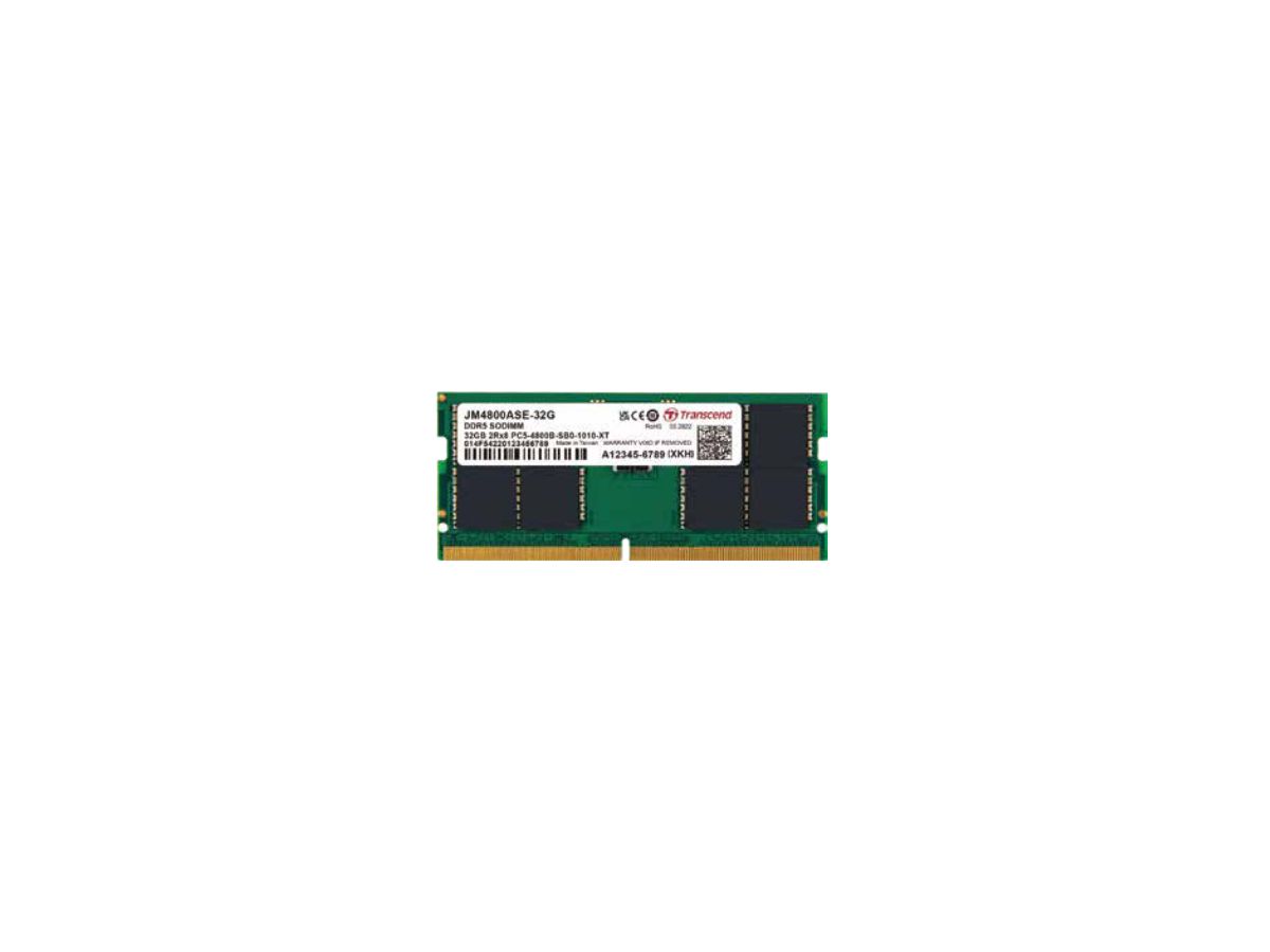 Transcend JetMemory JM4800ASE-16G memory module 16 GB 1 x 16 GB DDR5 4800 MHz
