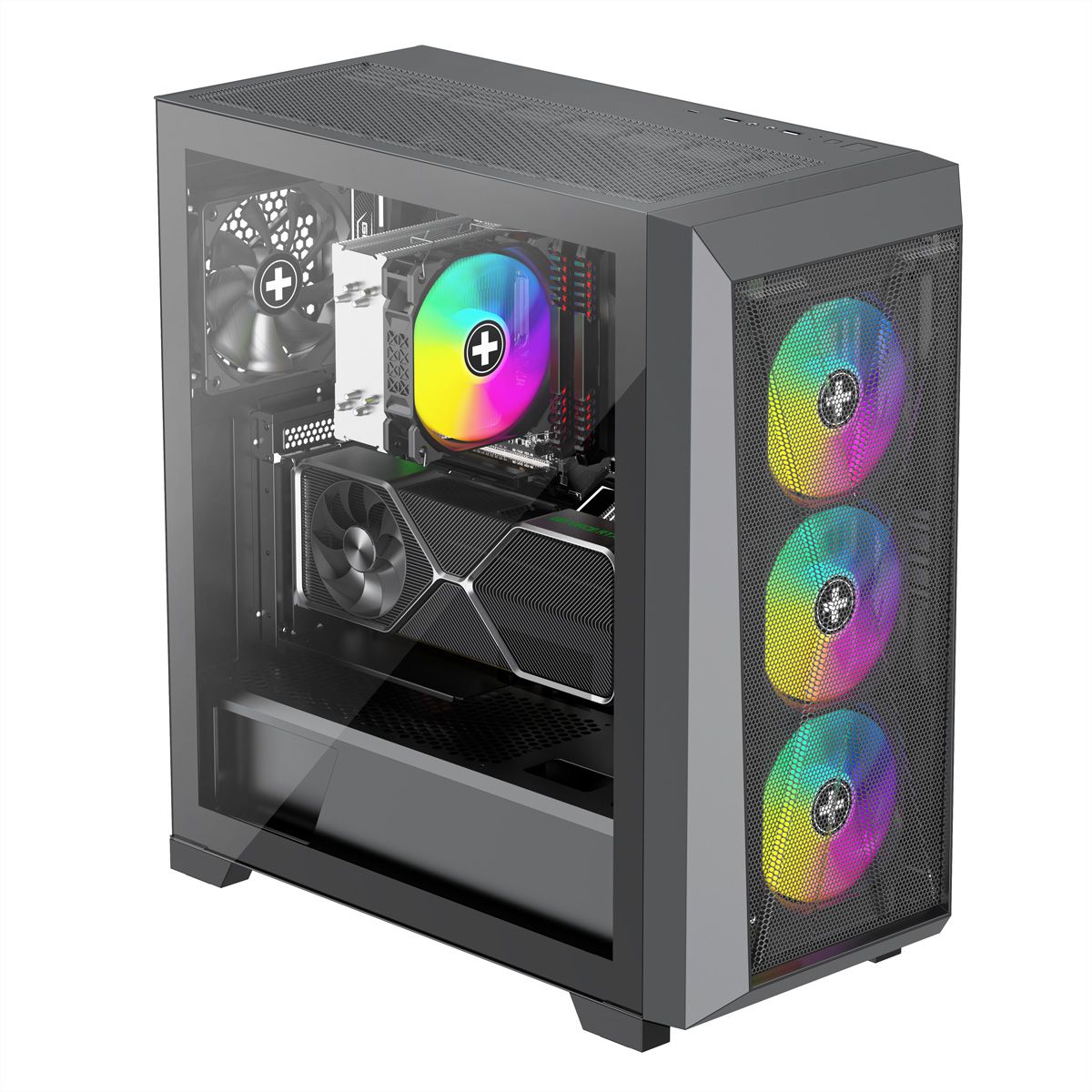 XILENCE X9 verticale GPU-set voor X912.ARG , alleen compatibel met X912.ARGB Xilent X Case