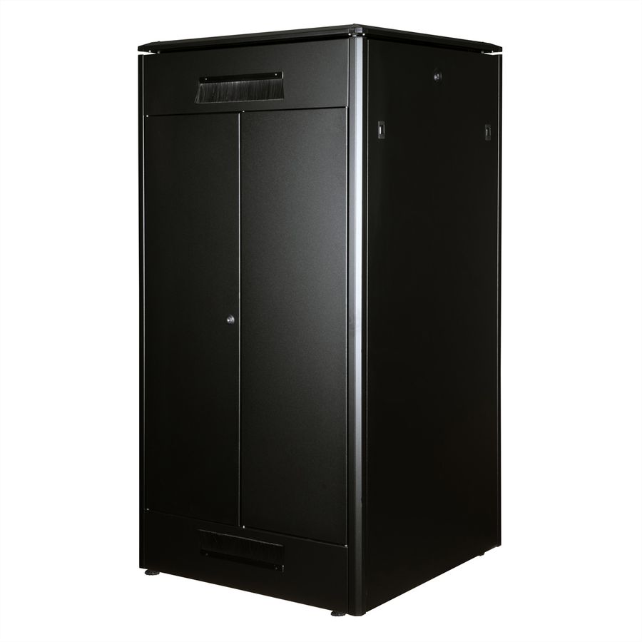 ROLINE 19-inch netwerkkast Pro 32 U , 800x800 BxD Glazen deur zwart