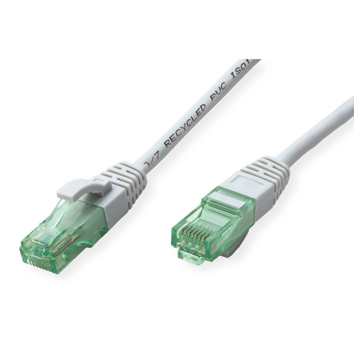 ROLINE RM Patchkabel Cat.6A UTP, grijs, 1,5 m