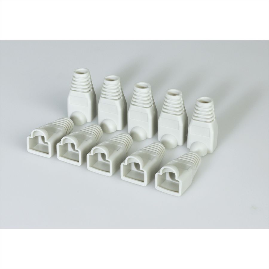 Tule grijs voor RJ-45, 10 stuks