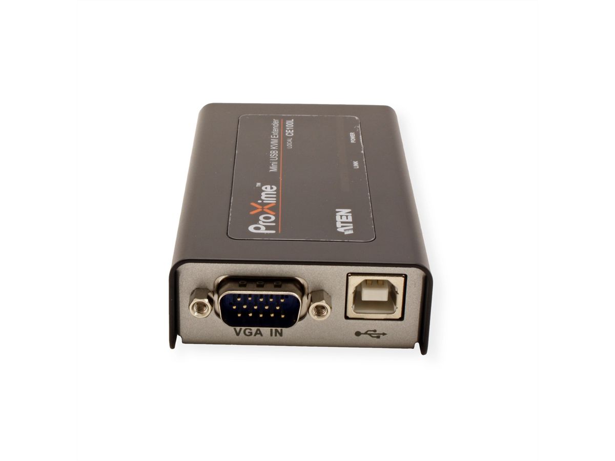 ATEN CE100 KVM Extender VGA, USB, 100m