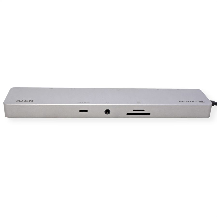 ATEN UH3240 USB-C Dock 4K Dual Display mit Power Passthrough
