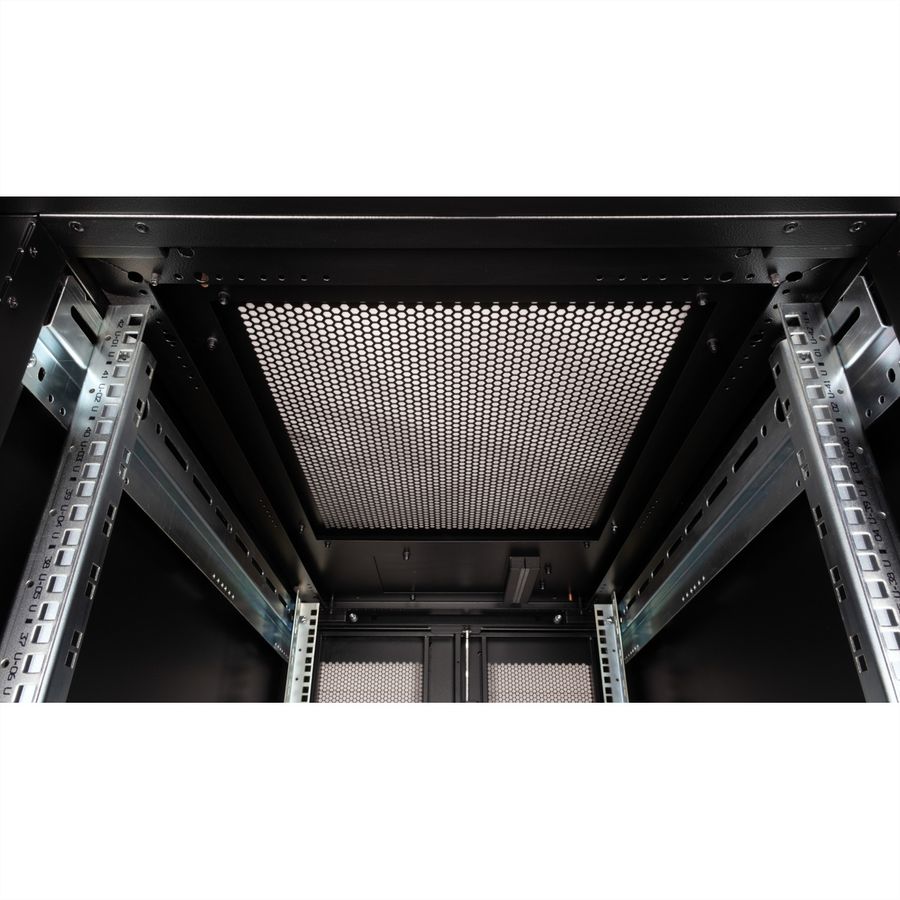 ROLINE 19-inch server rack Pro 42 U, 600x1000 WxD black Perspex