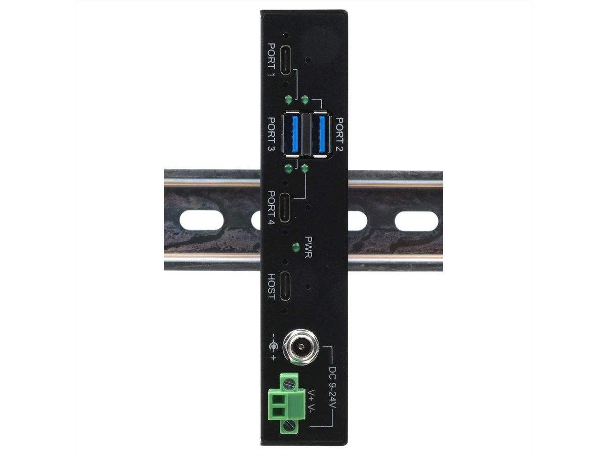EXSYS EX-1185HMVS USB 3.0 Hub 4 voudig, Metaal