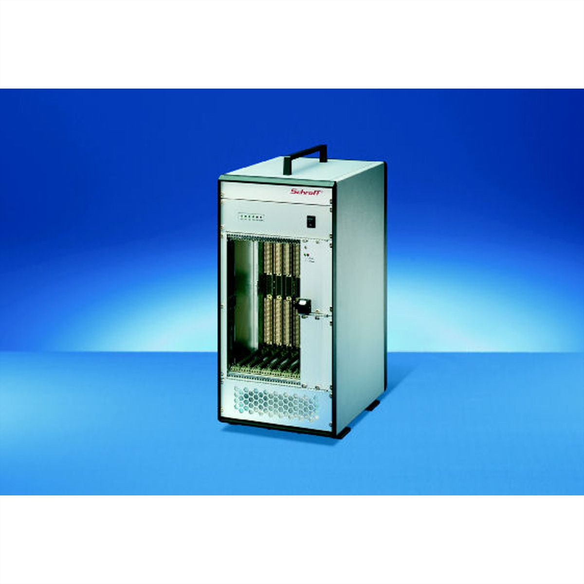 SCHROFF VME64x-systeem, Toren, 5 HE, aansluitbare PSU