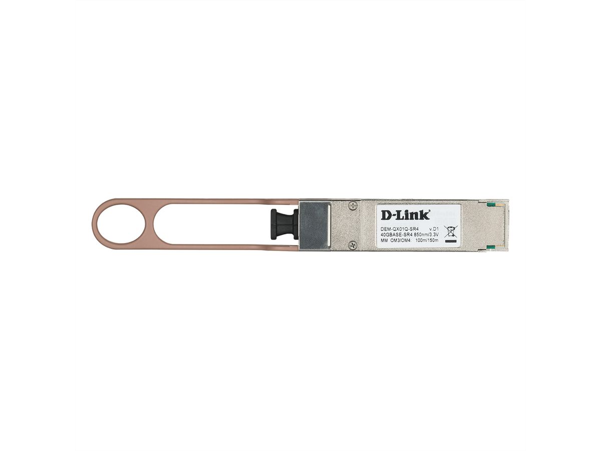 D-Link DEM-Q2801Q-SR4 QSFP28 Transceiver 100GBASE-SR4 Multi-Mode, 100 m / 150 m