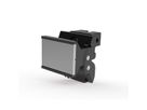 SCHROFF Extractor Handle Trapezoid Form, Type 2, RAL 9005, With Alignment Pin