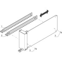 SCHROFF Air Baffle for AMC Filler Modules, Full-Size