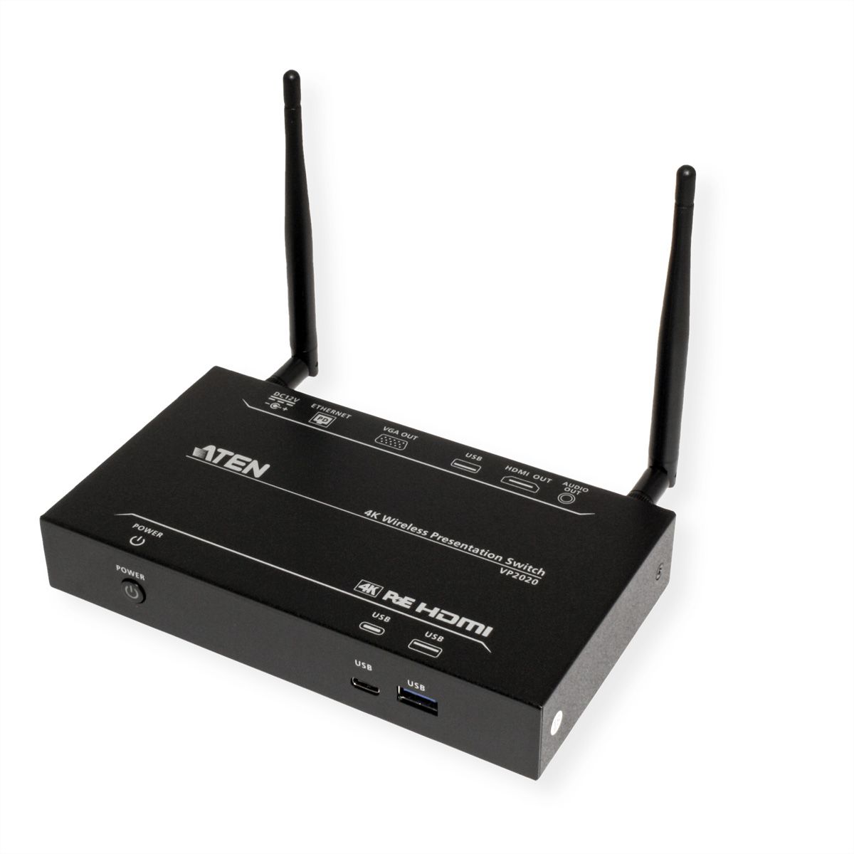 ATEN VP2020 4K Draadloze Presentatie Switch met Dual View