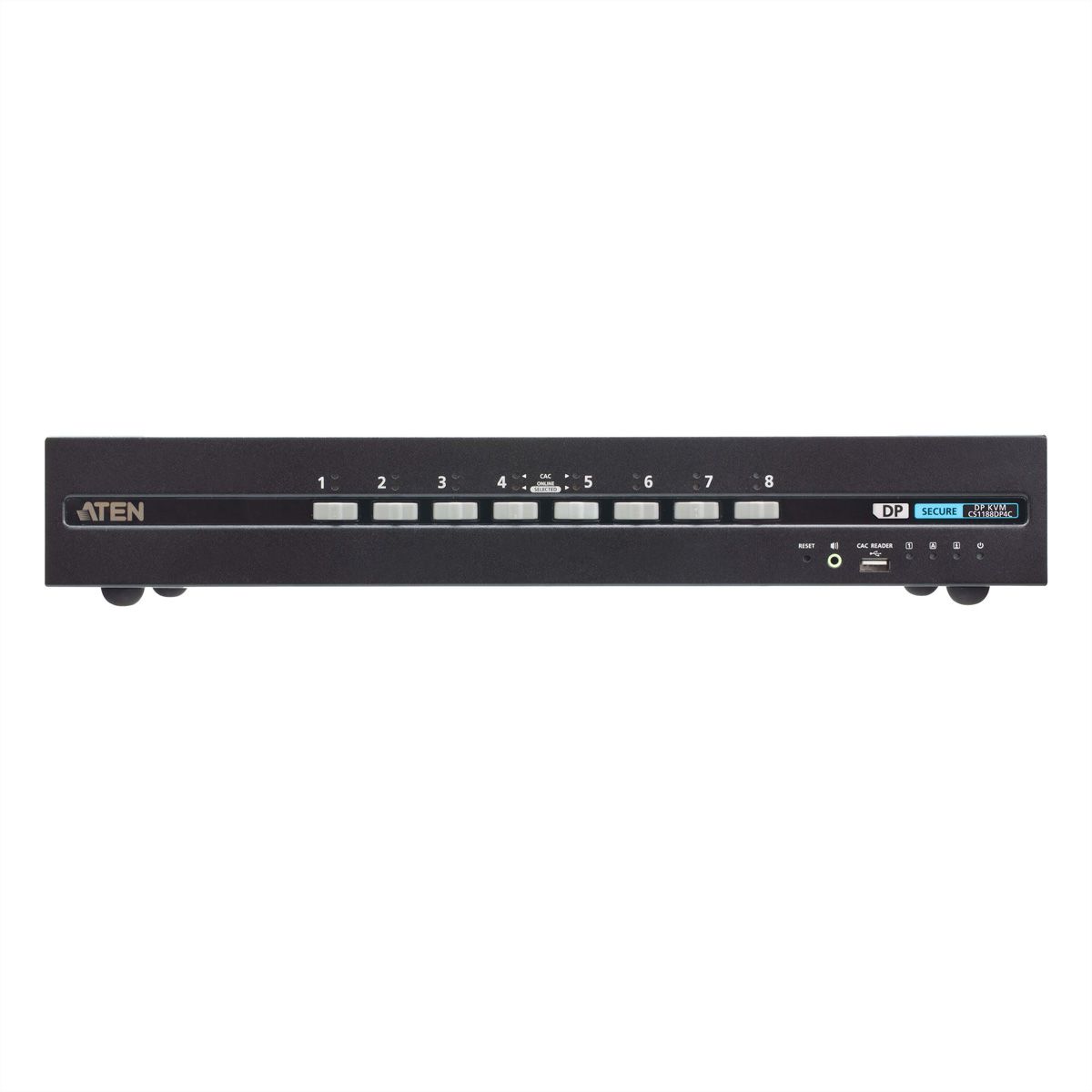 ATEN CS1188DP4C 8-Poorts 4K USB DisplayPort Secure KVM Switch met Card Reader