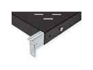 ROLINE 19-inch plank 1 U, 500 mm diep 50 kg zwart