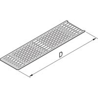 SCHROFF afdekplaat voor insteekmodule, met perforatie voor geleiderails, 28 pk, printplaat 227 mm
