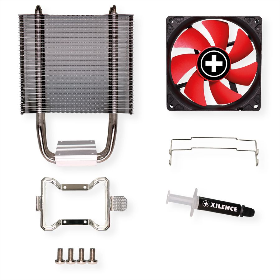 Xilence A402 AMD CPU Cooler, Heatpipe, 92mm PWM Fan, 130W TDP