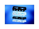 SCHROFF 19" Cable Ducting and Cable Through Ducting, 2 U, 1.5 mm, St, RAL 7021