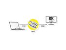 ROLINE Ultra HDMI Actieve Optische 8K Kabel, 10 m
