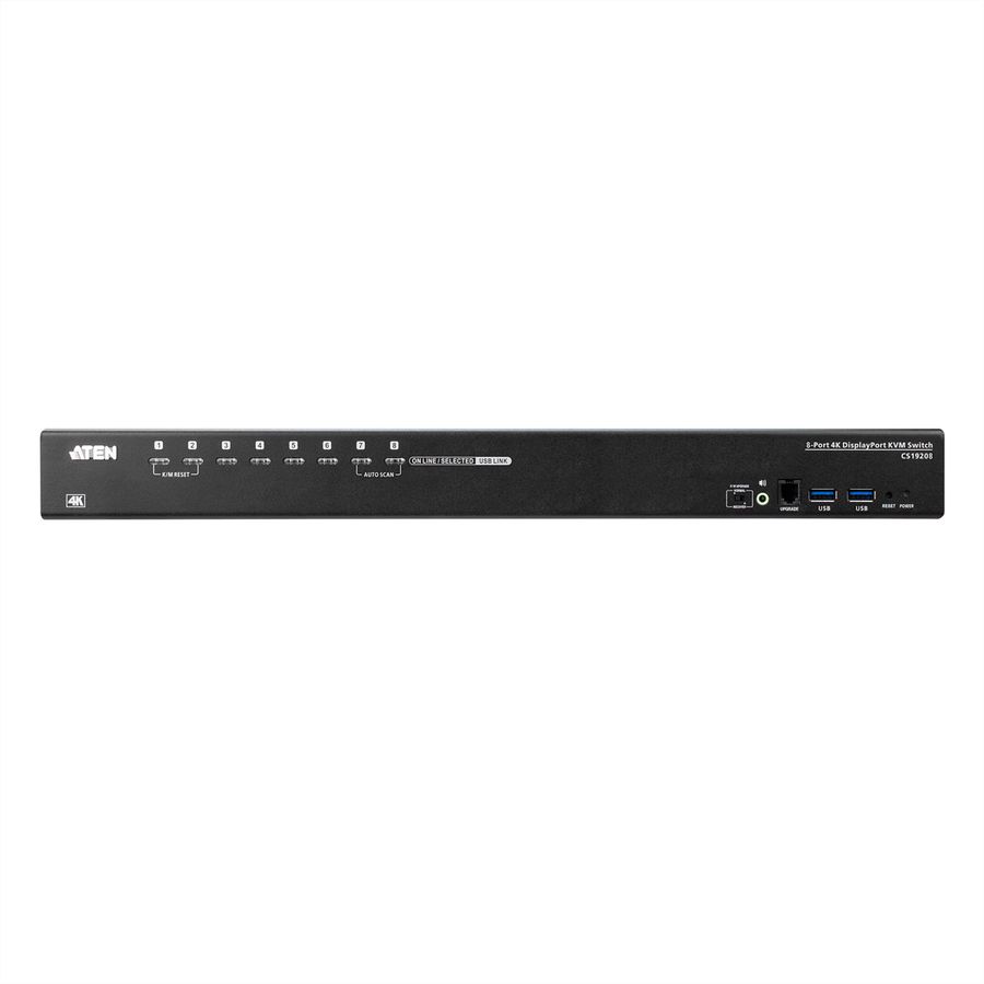 ATEN CS19208 8-Poorts USB 3.0 4K DisplayPort KVM