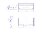 BACHMANN CONI HOLDER 3-voudig, zwart RAL9005