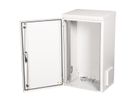 ROLINE 19-inch wall-mounted housing Pro 20 U, 600x450 WxD IP55 outdoor grey