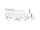 SCHROFF Stekker Type E, EN 60603, DIN 41612, Mannelijk, 48 Contacten, Soldeerpennen, 2,9 mm