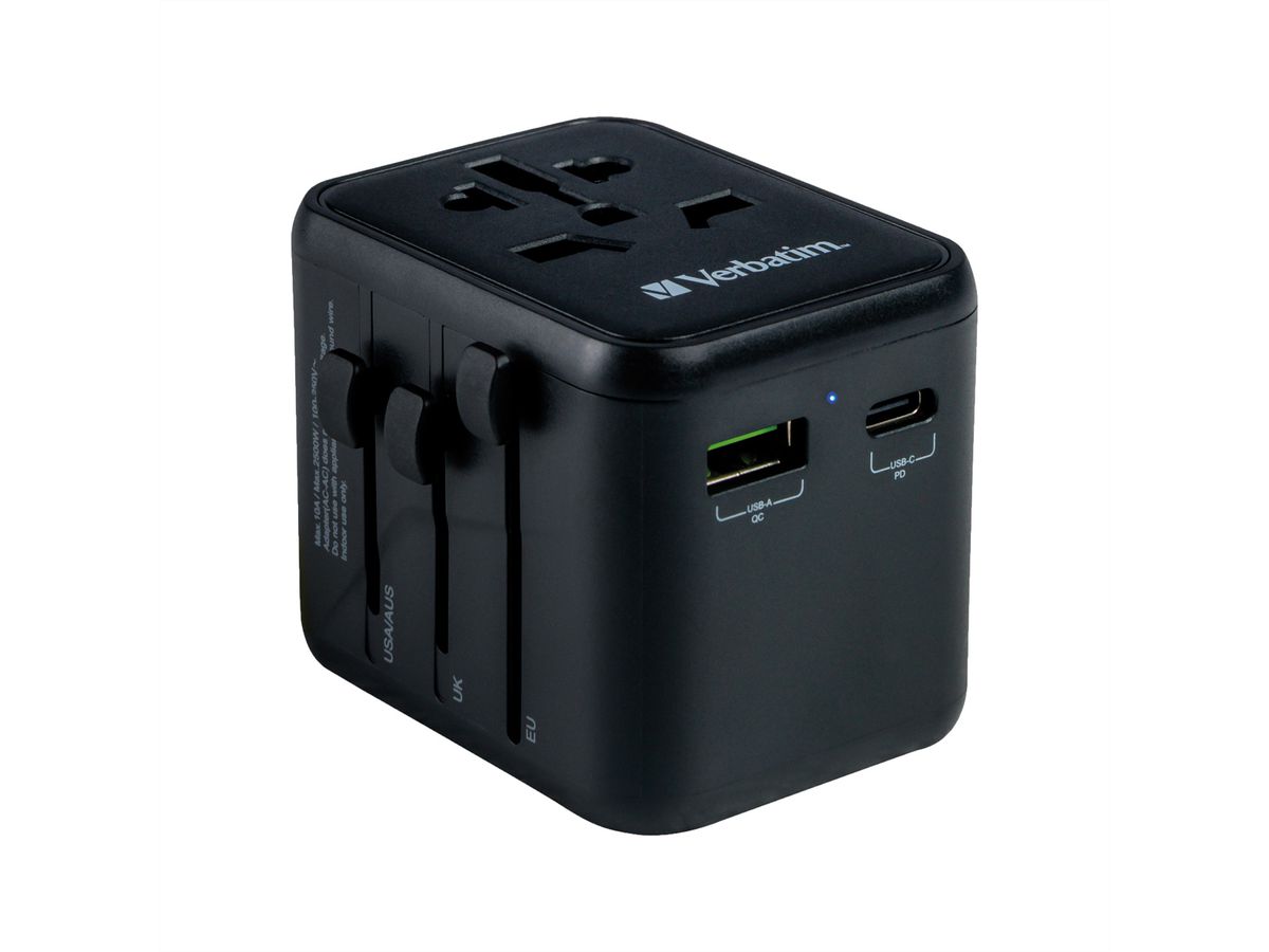 VERBATIM Universal Traveladapter UTA-02, weltweit